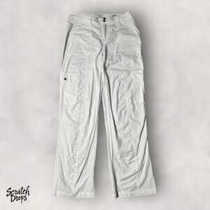 NWT True Craft Women Cargo Pants 10 White Lightweight Comfortable  Wear W04